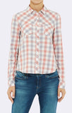 PLAID SHIRT - DESERT SAND CHECK - Mavi Jeans