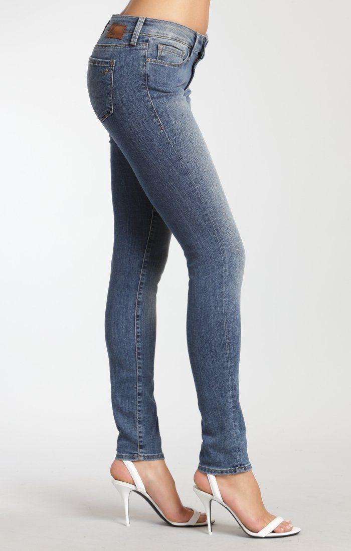 ADRIANA SUPER SKINNY IN USED TRIBECA - Mavi Jeans