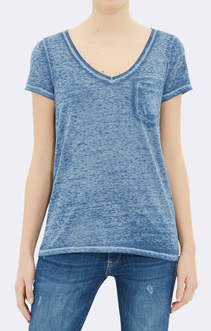 V-NECK TEE - Mavi Jeans