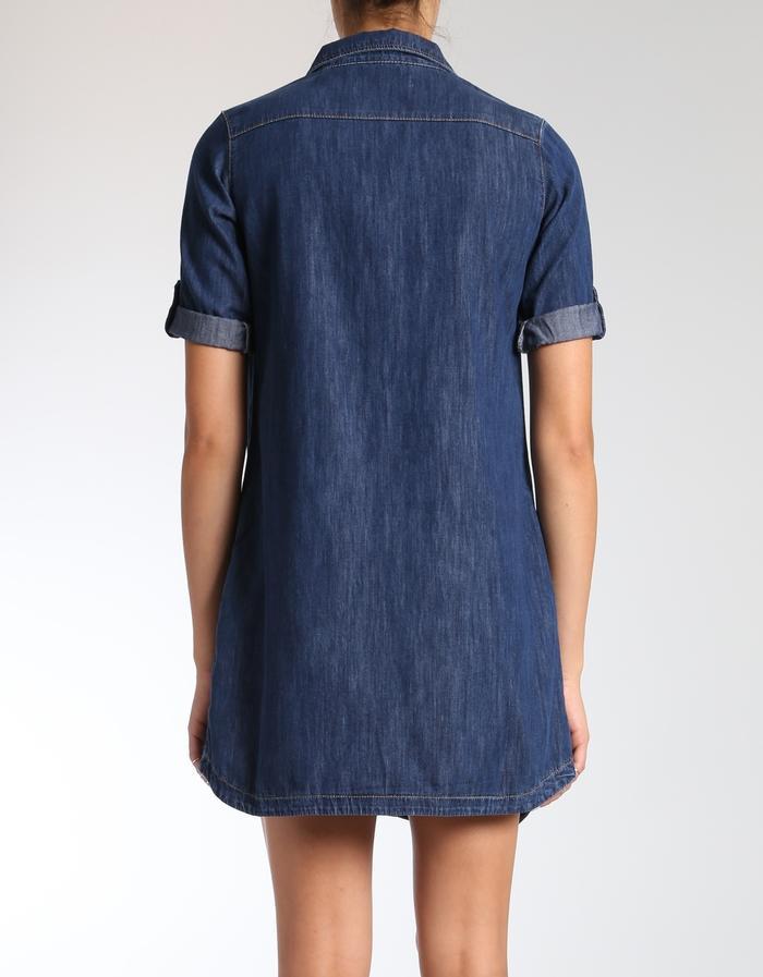 BREE DRESS IN MID INDIGO - Mavi Jeans