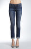 EMMA SLIM BOYFRIEND IN DARK GOLD TENCEL - Mavi Jeans