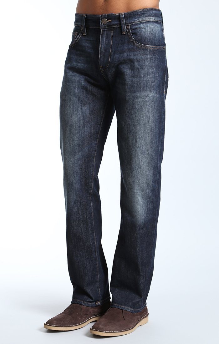 ZACH STRAIGHT LEG IN RINSE USED ITALY - Mavi Jeans