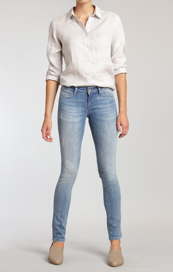 SERENA SUPER SKINNY IN LT CLOUD PORTLAND - Mavi Jeans