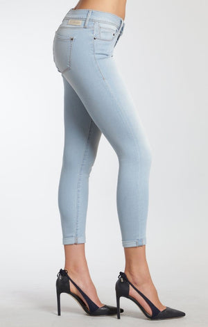 LEXY SUPER SKINNY IN BLEACH GOLD FEATHER - Mavi Jeans