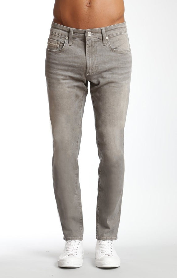 JAKE SLIM LEG IN UTILITY GREY WHITE EDGE - Mavi Jeans