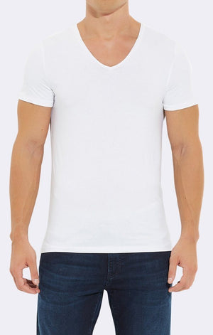 V NECK TEE - Mavi Jeans