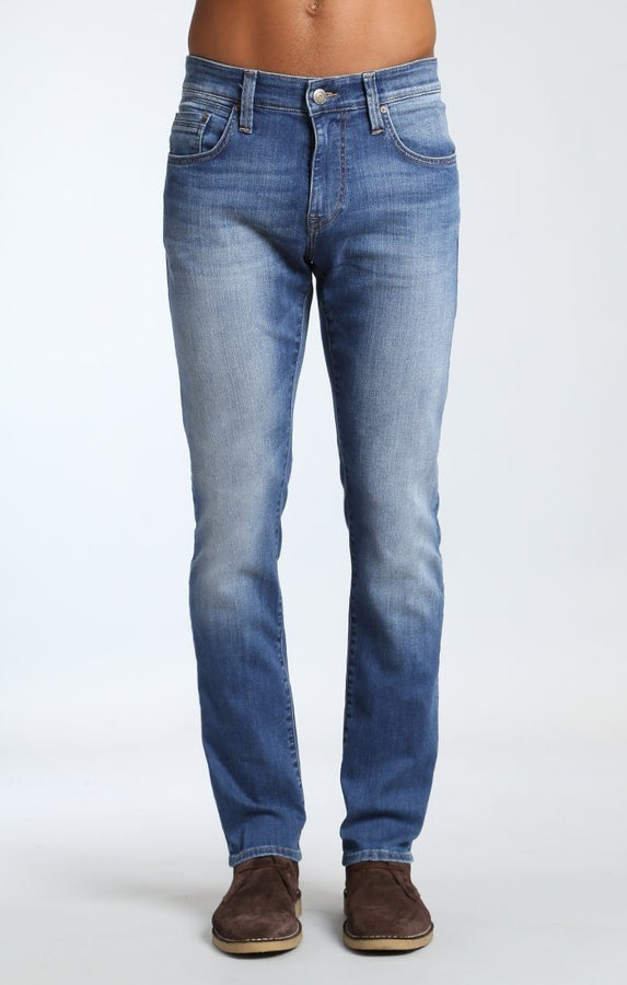 JAKE SLIM LEG IN MID BRUSHED WILLIAMSBURG - Mavi Jeans