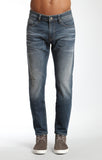 JAKE SLIM LEG IN MID USED DESTROYED - Mavi Jeans