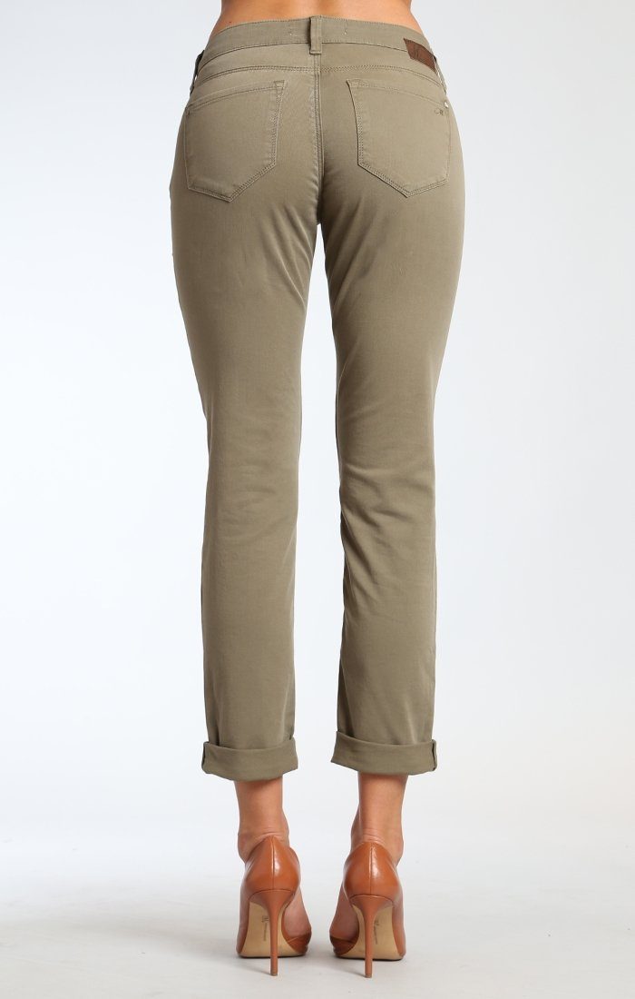 EMMA SLIM BOYFRIEND IN SILVER GREEN TWILL - Mavi Jeans