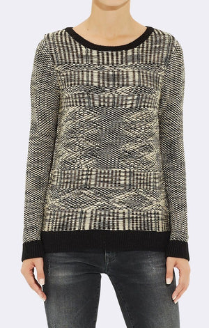 JACQUARD CREW NECK SWEATER - Mavi Jeans