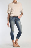 ADRIANA ANKLE SUPER SKINNY IN MID SHADED GLAM VINTAGE - Mavi Jeans