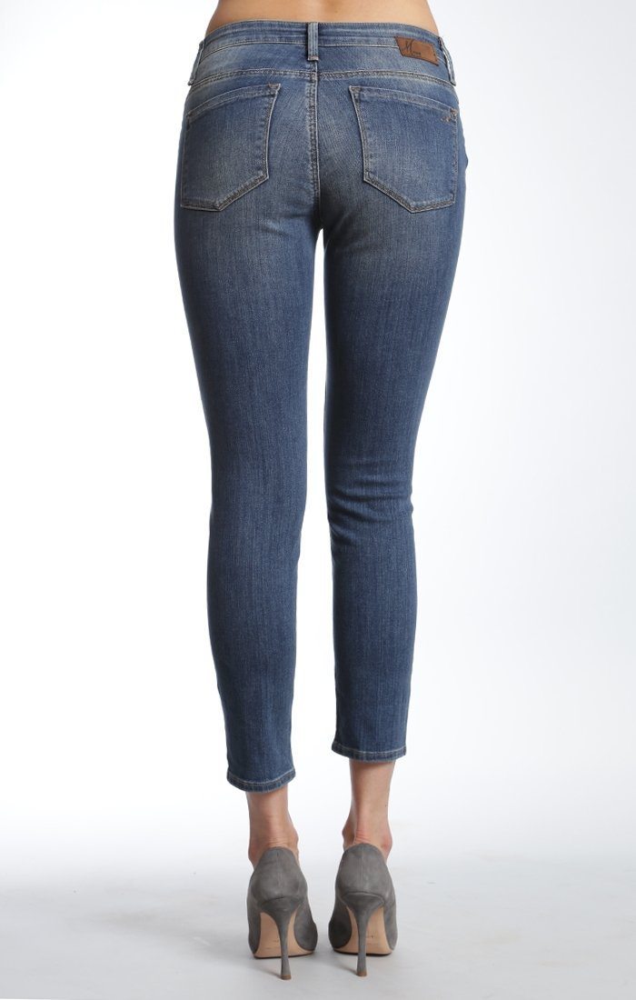 ALISSA ANKLE SUPER SKINNY  IN USED TRIBECA - Mavi Jeans