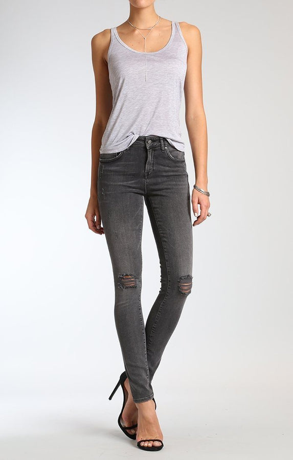 ALISSA SUPER SKINNY IN MID GREY RETRO - Mavi Jeans