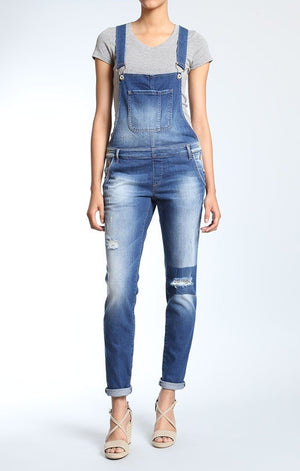 EDERA OVERALL IN PATCH RIPPED VINTAGE - Mavi Jeans