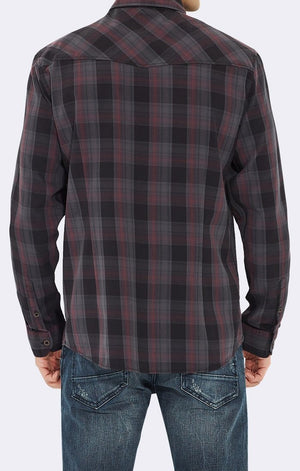 BRUSHED PLAID SHIRT - Mavi Jeans