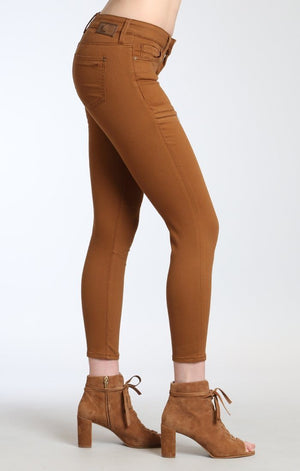 KARLINA SKINNY CARGO IN BRONZE BROWN TWILL - Mavi Jeans