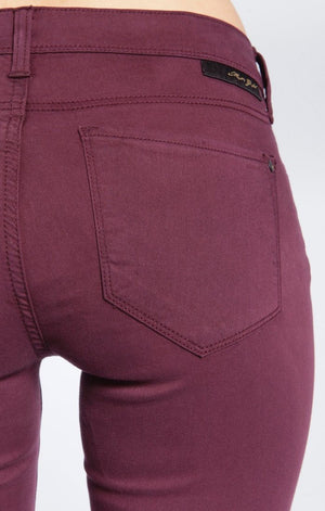 ALEXA SKINNY IN BORDEAUX GOLD TWILL - Mavi Jeans