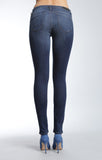 ADRIANA SUPER SKINNY IN DARK GOLD TENCEL - Mavi Jeans