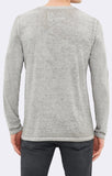 LONG SLEEVE SHIRT IN FROST GREY - Mavi Jeans