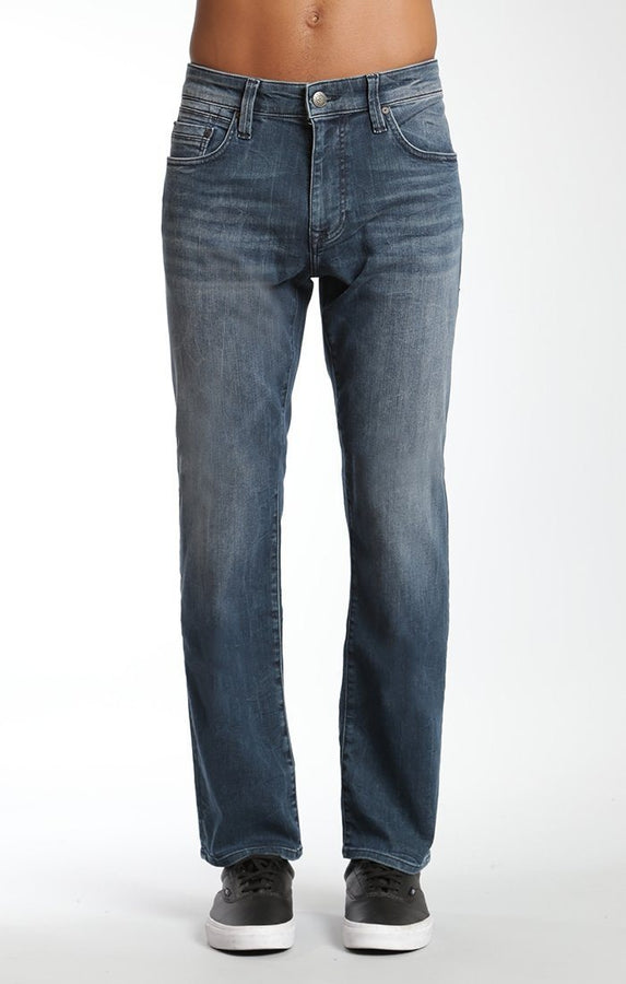 ZACH STRAIGHT LEG IN DARK FOGGY WILLIAMSBURG - Mavi Jeans