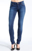 SERENA SUPER SKINNY IN DARK SATEEN SHANTI - Mavi Jeans