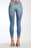 ADRIANA ANKLE SUPER SKINNY  IN LT SHADED GLAM - Mavi Jeans