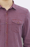 DOUBLE POCKET SHIRT - CARDINAL - Mavi Jeans