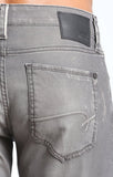 JAKE SLIM LEG IN USED BROWN WHITE EDGE - Mavi Jeans