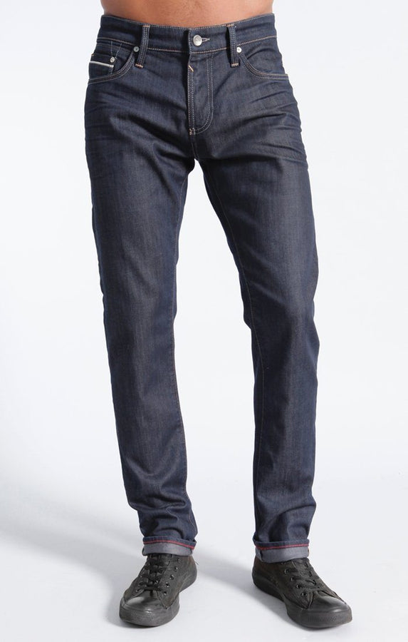 JAKE SLIM STRAIGHT LEG IN RINSE WHITE EDGE - Mavi Jeans