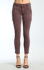 JULIETTE SKINNY CARGO IN DARK WINE TWILL - Mavi Jeans