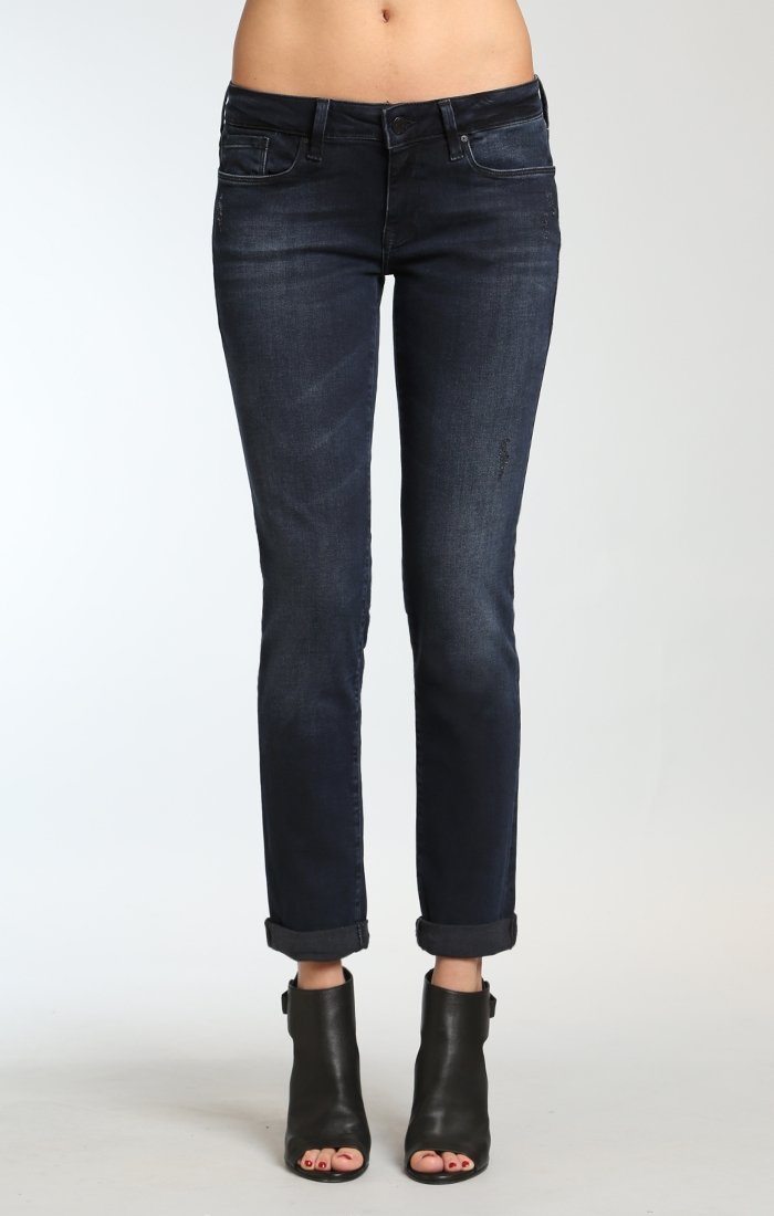 EMMA SLIM BOYFRIEND IN INK USED TRIBECA - Mavi Jeans