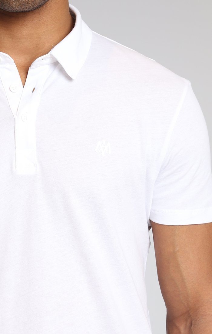 WHITE POLO SHIRT - Mavi Jeans