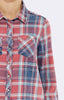 PINK PLAID SHIRT - Mavi Jeans