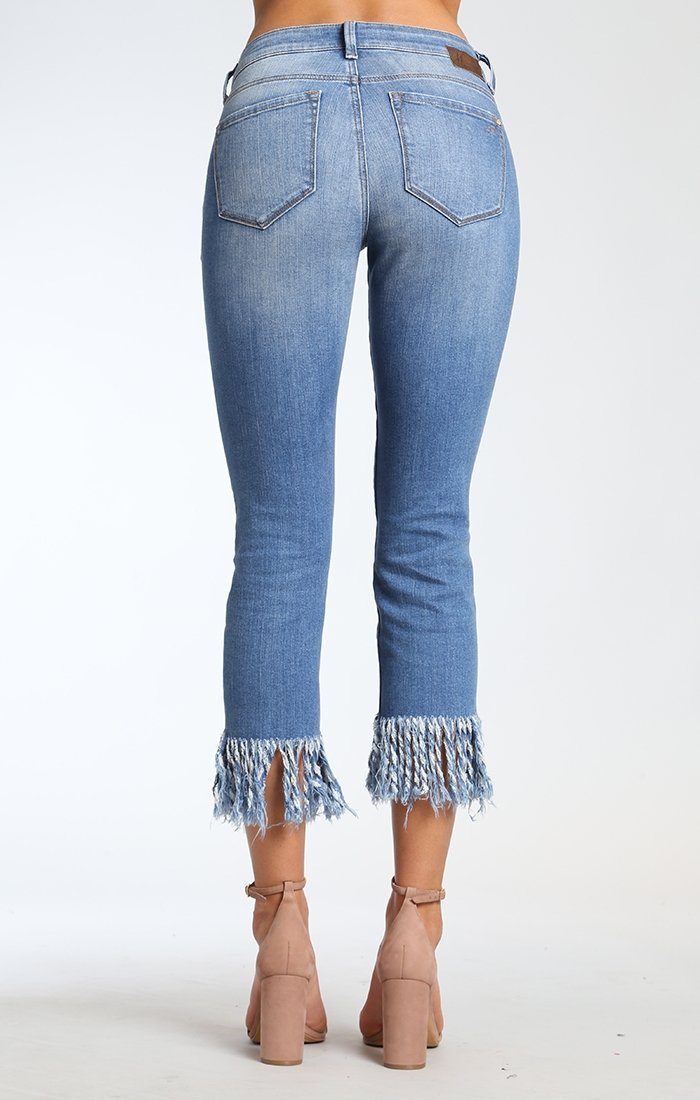 KERRY ANKLE STRAIGHT LEG  IN DISTRESSED VINTAGE - Mavi Jeans