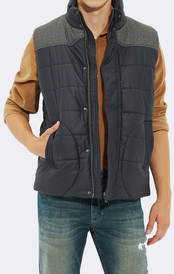 NYLON VEST BLUE GRAPHITE - Mavi Jeans