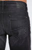 ZACH STRAIGHT LEG IN BLACK BRUSHED YALETOWN - Mavi Jeans