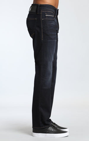 ZACH STRAIGHT LEG IN DEEP OPAL WHITE EDGE - Mavi Jeans