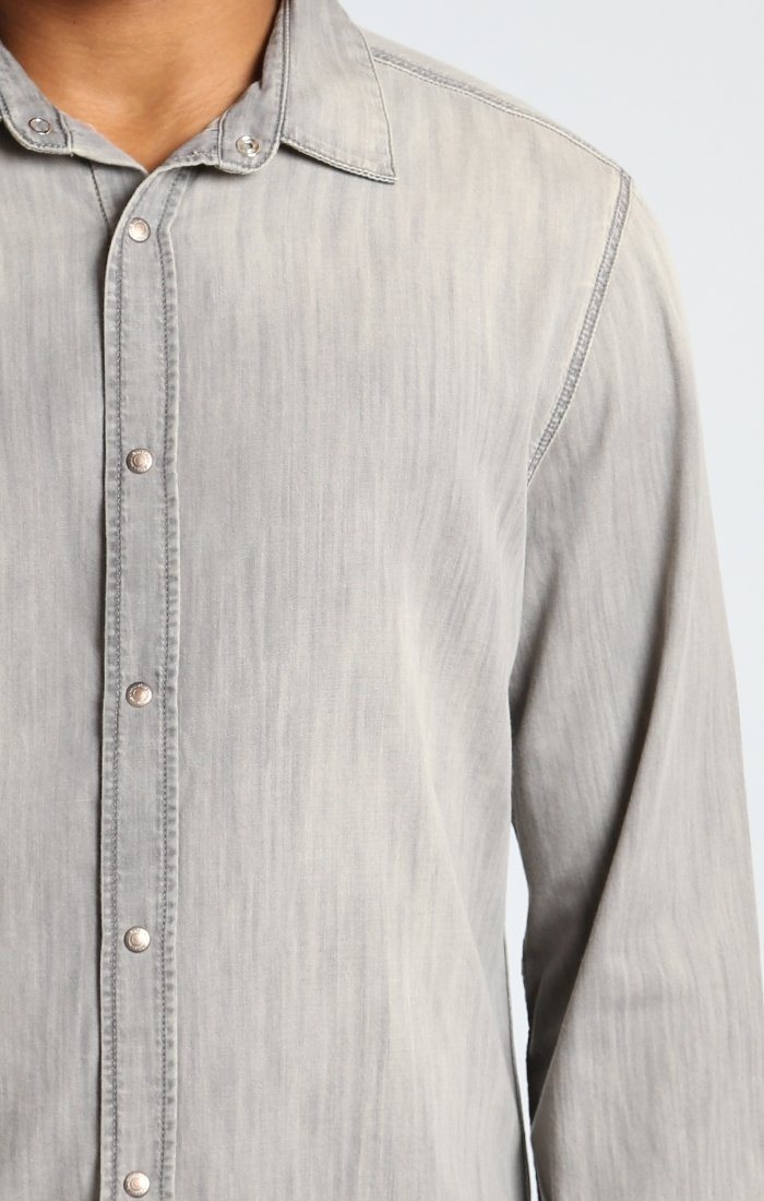 RIO SHIRT IN GREY WASHED - Mavi Jeans