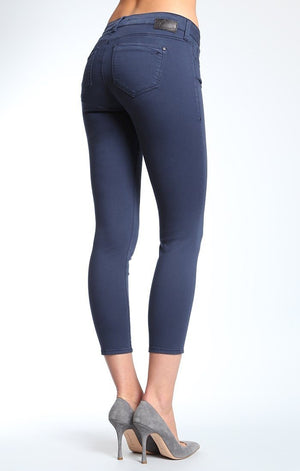 ADRIANA ANKLE SUPER SKINNY  IN FADED NAVY TWILL - Mavi Jeans