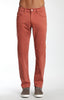 ZACH STRAIGHT LEG IN BRICK RED TWILL - Mavi Jeans