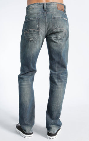 ZACH STRAIGHT LEG IN VINTAGE GREENCAST - Mavi Jeans