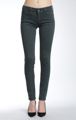 ALEXA SKINNY IN PINE SATEEN TWILL - Mavi Jeans