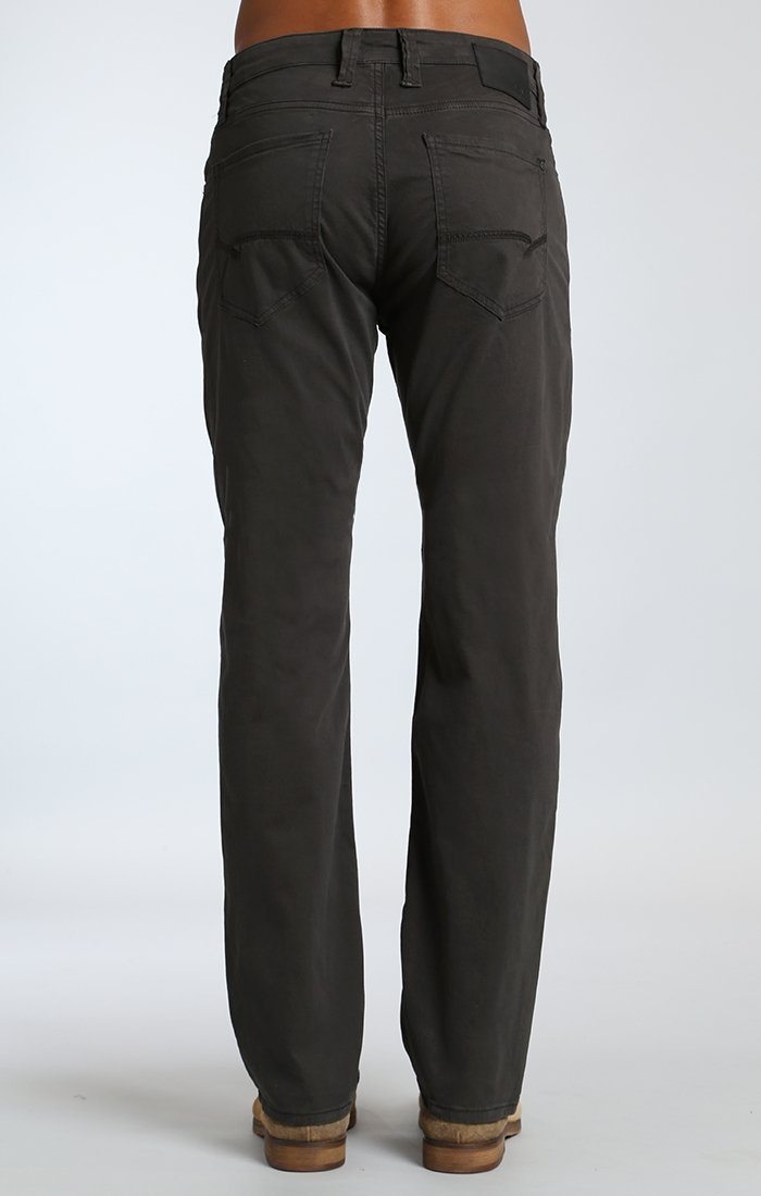 ZACH STRAIGHT LEG IN COAL TWILL - Mavi Jeans