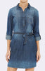 DENIM TIE DRESS - Mavi Jeans