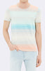 STRIPED TEE - SOFT JADE - Mavi Jeans