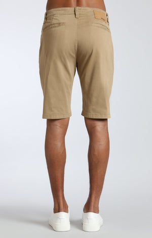 JACOB SHORTS IN BRITISH KHAKI TWILL - Mavi Jeans