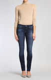 ALEXA SKINNY IN DARK BRUSHED SHANTI - Mavi Jeans