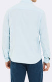 FITTED BASIC SHIRT - CLOUDY BLUE - Mavi Jeans