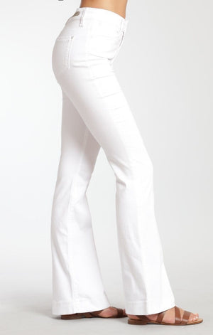 SHEENA FLARE IN WHITE - Mavi Jeans