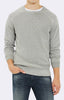 CREW NECK SWEATER  GREY MELANGE - Mavi Jeans